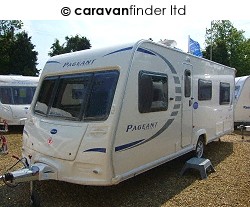 Used Bailey Burgundy S7 2008 touring caravan Image