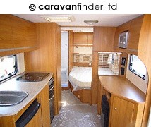 Used Bailey Burgundy S7 2008 touring caravan Image