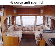 Used Bailey Burgundy S7 2009 touring caravan Image