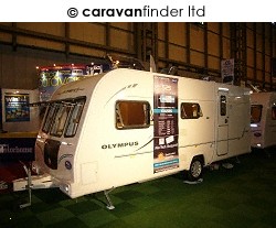 Used Bailey Olympus 525 2010 touring caravan Image