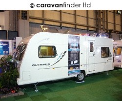 Used Bailey Olympus 546 2010 touring caravan Image