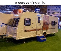 Used Bailey Unicorn Cabrera 2012 touring caravan Image