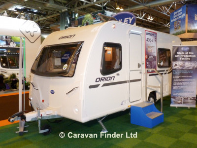 Used Bailey Orion 430/4 2013 touring caravan Image