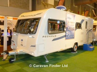 Used Bailey Pegasus Milan S2 2013 touring caravan Image