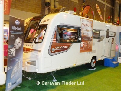 Used Bailey Unicorn Madrid S2 2013 touring caravan Image