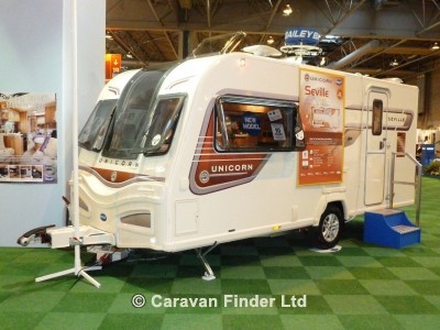 Used Bailey Unicorn Seville S2 2013 touring caravan Image