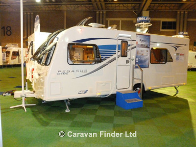 Used Bailey Pegasus GT65 Rimini 2014 touring caravan Image