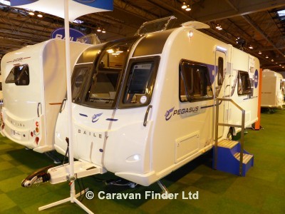 Used Bailey Pegasus Verona 2015 touring caravan Image