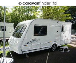 Used Compass Omega 482 2008 touring caravan Image