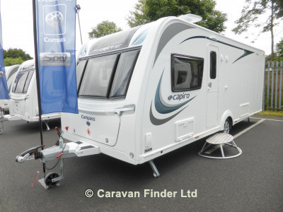 Used Compass Capiro 554 2018 caravans for sale, Brayford Leisure ...