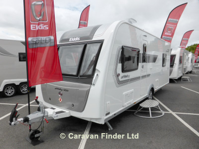 Used Elddis Affinity 550 2017 touring caravan Image