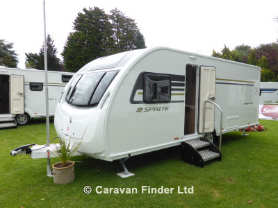 Used Sprite Coastline M4FB 2016 touring caravan Image