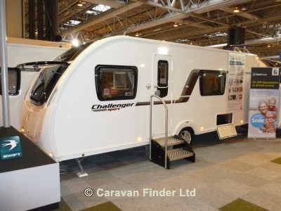 Used Swift Challenger Sport 554 2014 touring caravan Image