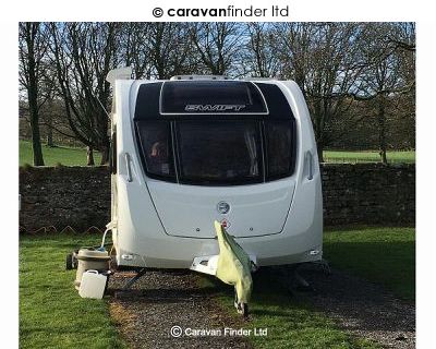 Swift Sprite Castle Powis Major 4 FB 2016 touring caravan Image
